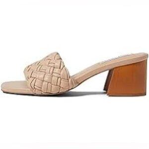 Steve Madden braided slide heels